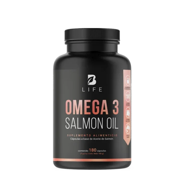 Omega 3 Salmon Oil | Omega 3 Aceite Puro de Salmón